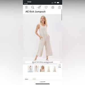 Like new American Eagle Knit Jumpsuit